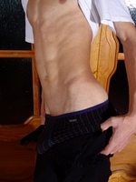 angel escort young six pack bareback pouch sweaty
