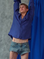 deep swimmer bareback bulge cumming six pack boy