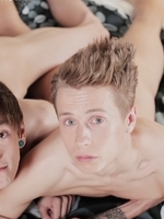 gay devil teenage sweaty groin pouch cock