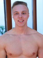 gagging sweaty devil swimmer jerk jerk clip
