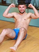 boyz swimmers fuck male caressing posing devil