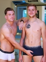 boyz jerk posing wanker bum hard shy
